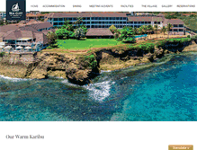 Tablet Screenshot of hotelseacliff.com